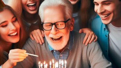 Frases para cumpleañeros de 70 velas