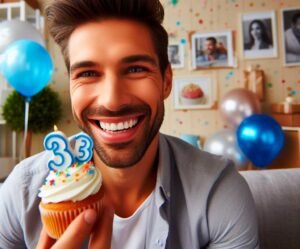 Hermosas frases para felicitar los 33 cumpleaños