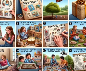 Descubre 10 formas originales de felicitar a un niño en su día especial.