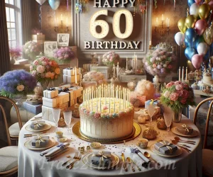 Imágenes con frases de cumpleaños para festejar los 60 años