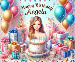 Opciones de felicitaciones originales y emotivas para celebrar el cumpleaños de Ángela