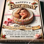 Felicitación de cumpleaños: Frases especiales para alegrar el día de Cristina