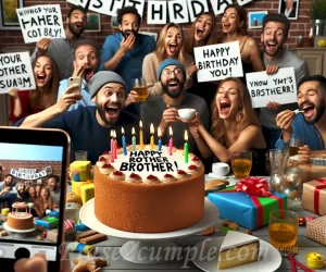 Imágenes con frases divertidas para celebrar el cumpleaños de tu hermano