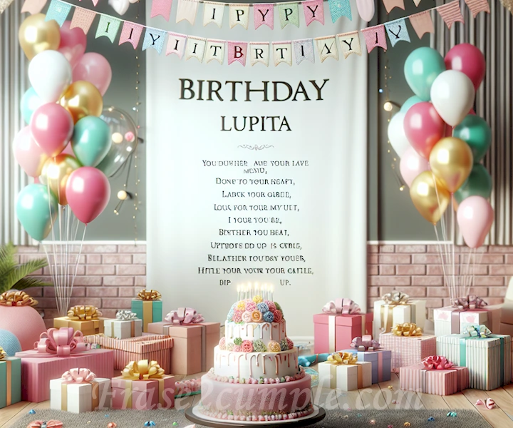 Descubre las mejores felicitaciones y frases únicas para celebrar el cumpleaños de Lupita