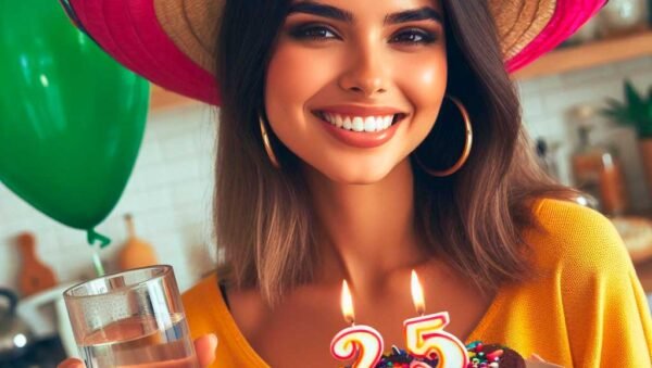 celebrando los 25 envia hermosas frases de feliz cumpleaños